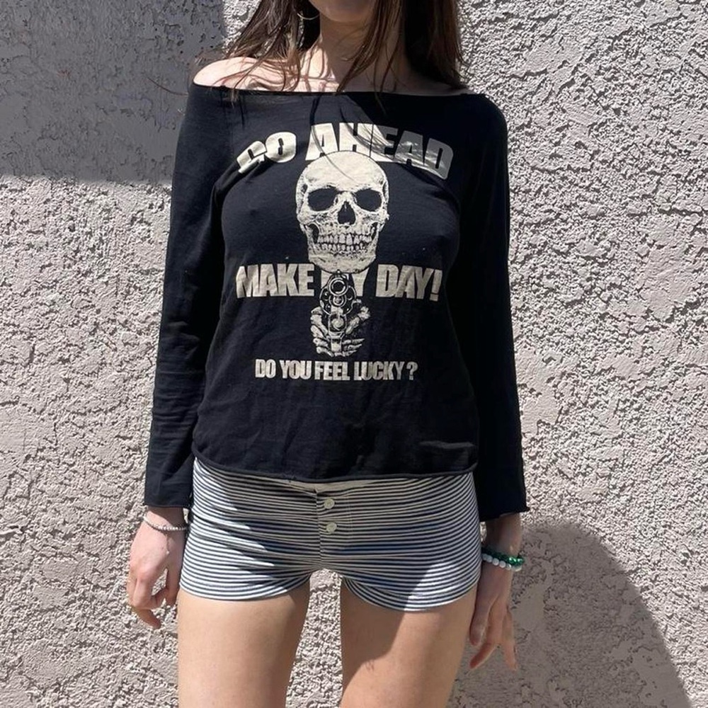 Hysteric Glamour “Go Ahead Make My Day Do You Feel Lucky?”